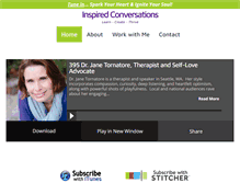 Tablet Screenshot of inspiredconversations.net